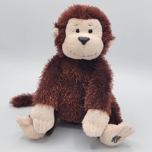 Webkinz Lil Kinz Monkey EUC NWOT No Code Plush Only Retired